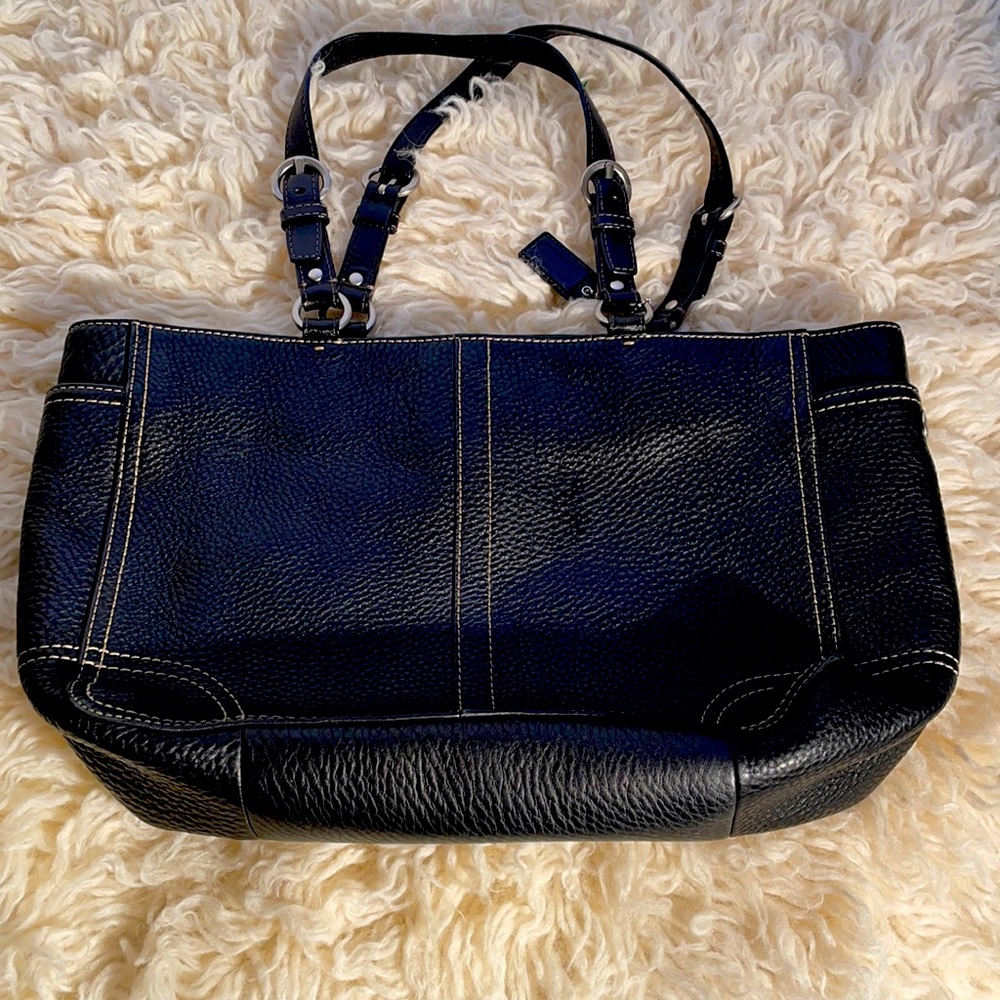 Coach leather bag